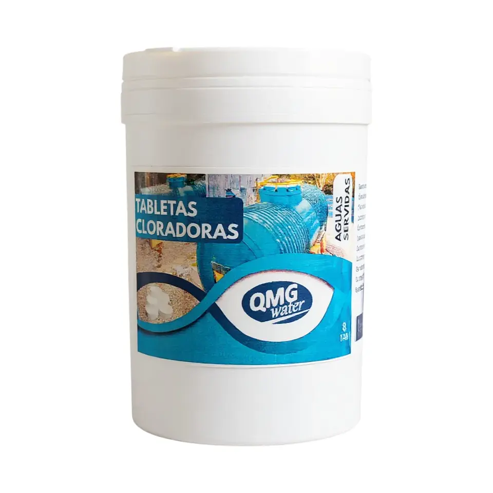 Tabletas Cloradoras QMG Water 8 Unidades | Desinfección de Aguas 1