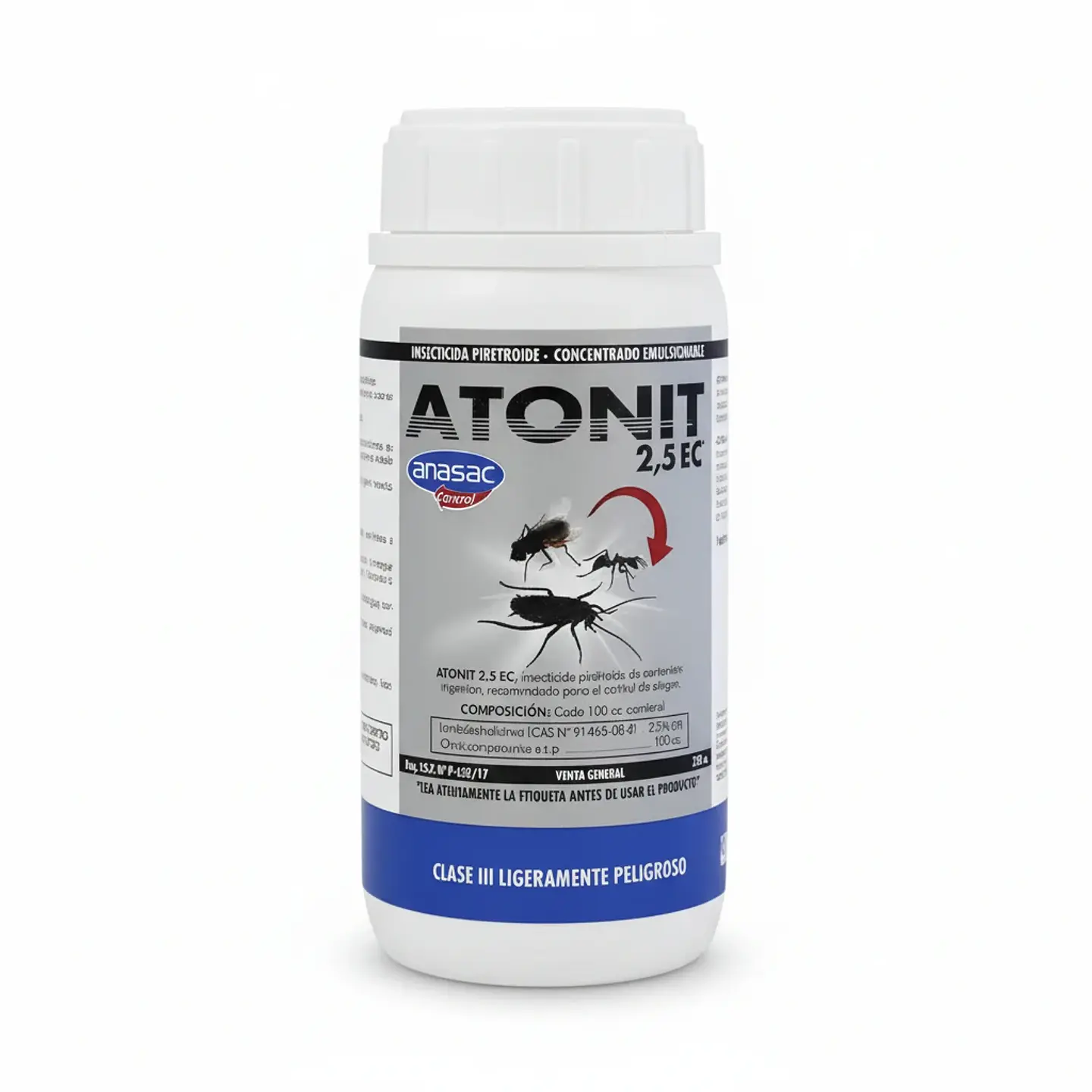 Insecticida para Arañas y Chinches | Atonit 2,5 EC 250 cc 1