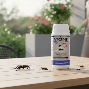 Atonit 2,5 EC 250 cc Anasac | Insecticida Piretroide de Alta Eficacia