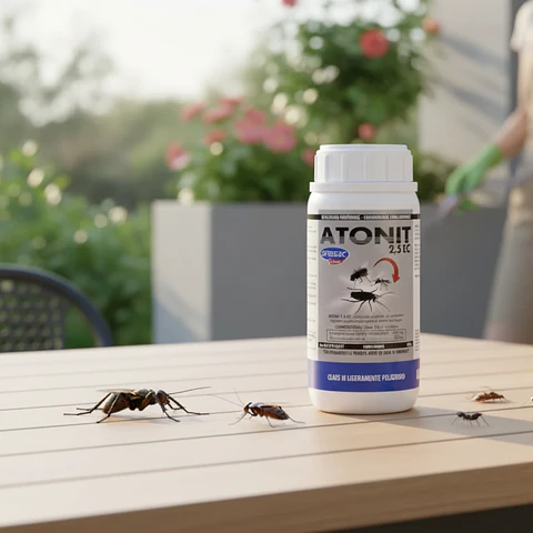Insecticida para Arañas y Chinches | Atonit 2,5 EC 250 cc