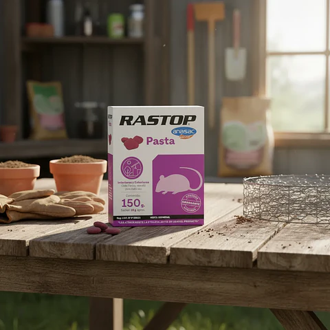 Veneno para Ratas y Ratones 150 g | Rastop Pasta Anasac