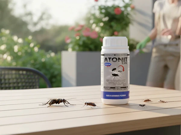 Atonit 2,5 EC Anasac: insecticida piretroide potente para insectos rastreros y voladores