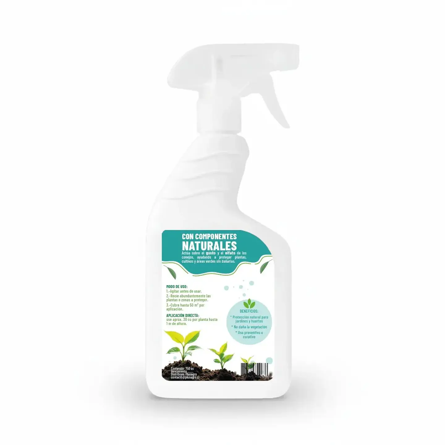 Repelente para Conejos 750 cc | Protege Jardines y Huertos 6
