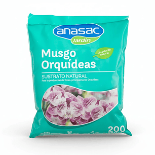 Musgo para Orquídeas 200 g Anasac | Sustrato Natural