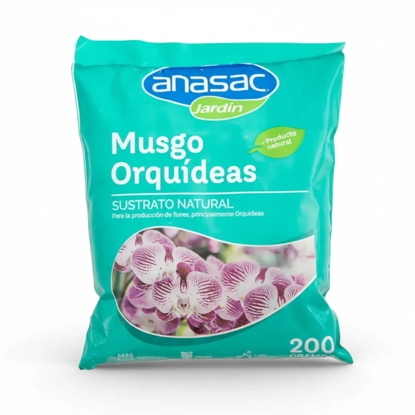 Musgo para Orquídeas 200 g Anasac | Sustrato Natural 1
