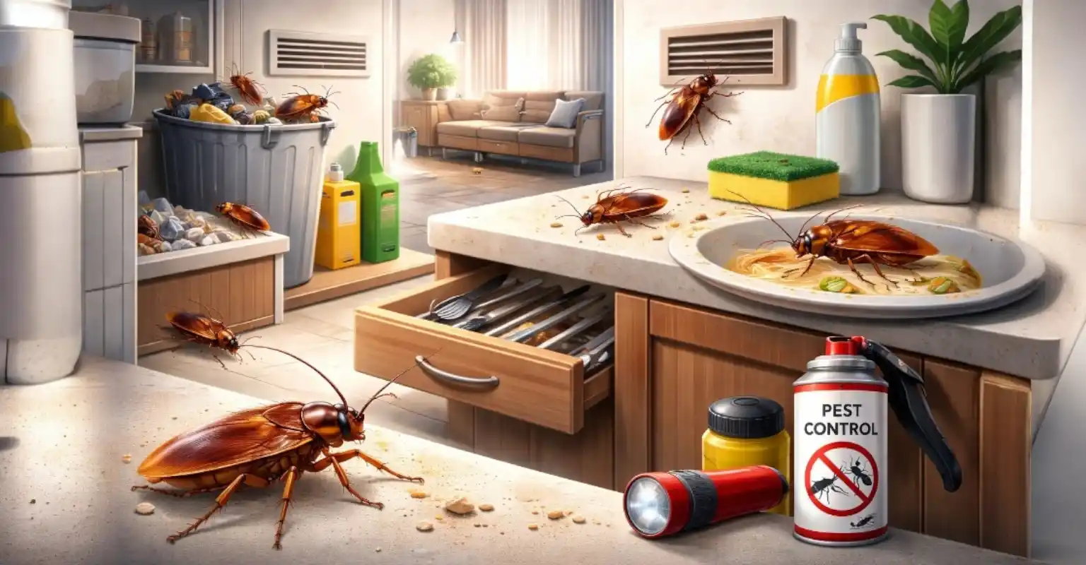 Dónde se esconden las cucarachas en casa y cómo eliminarlas