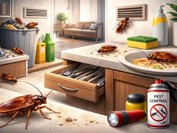 Dónde se esconden las cucarachas en casa y cómo eliminarlas