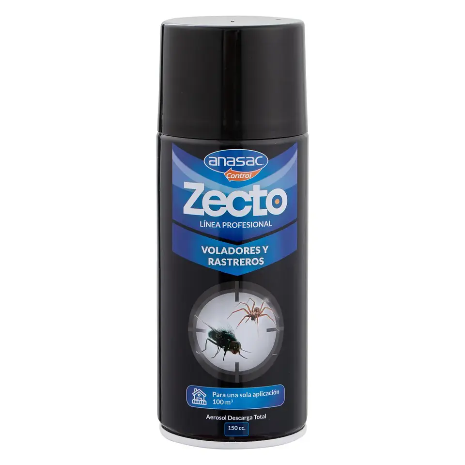 Fumigador Insecticida 150 cc | Zecto Descarga Total Anasac 1