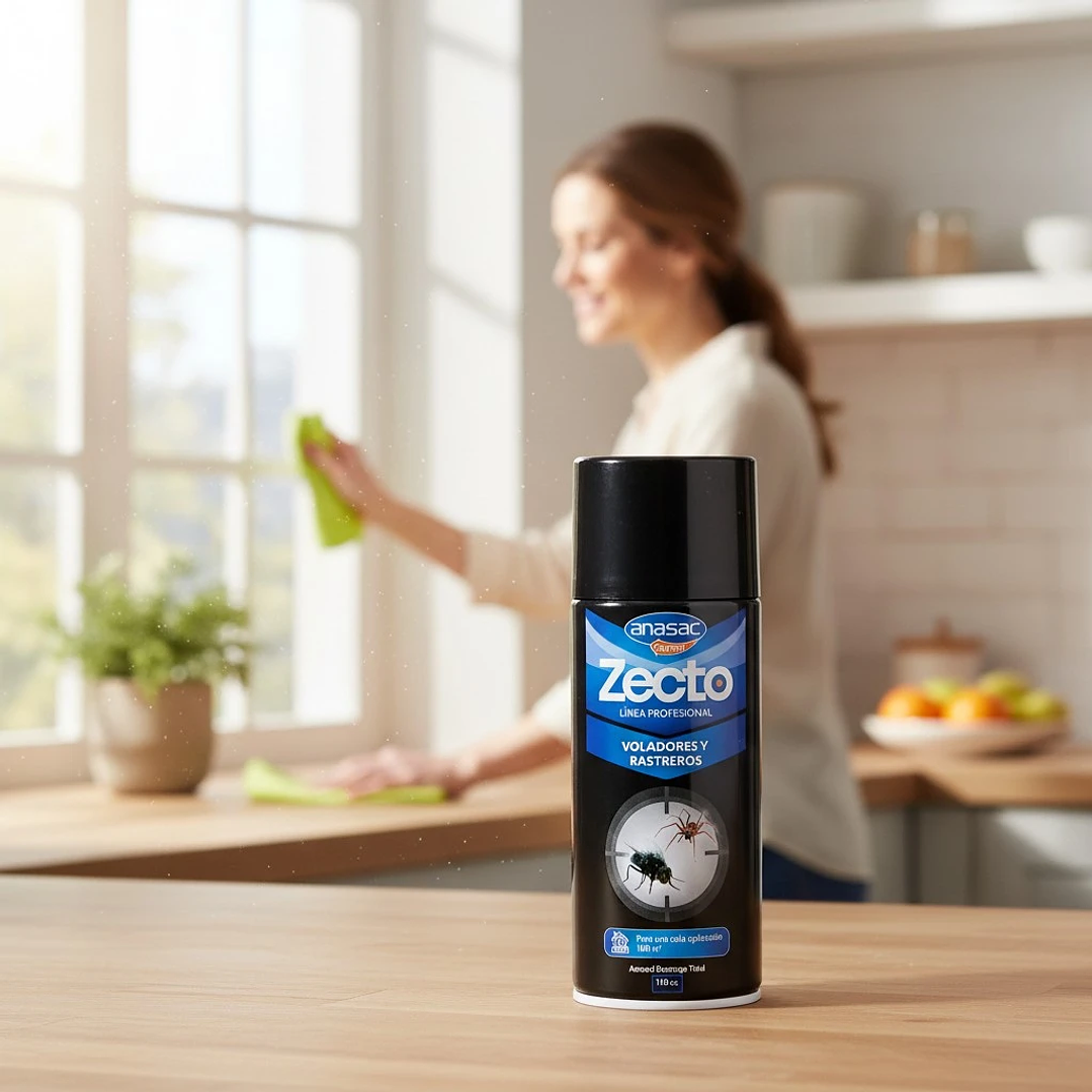 Zecto Descarga Total 150 cc Anasac | Insecticida Voladores y Rastreros 2