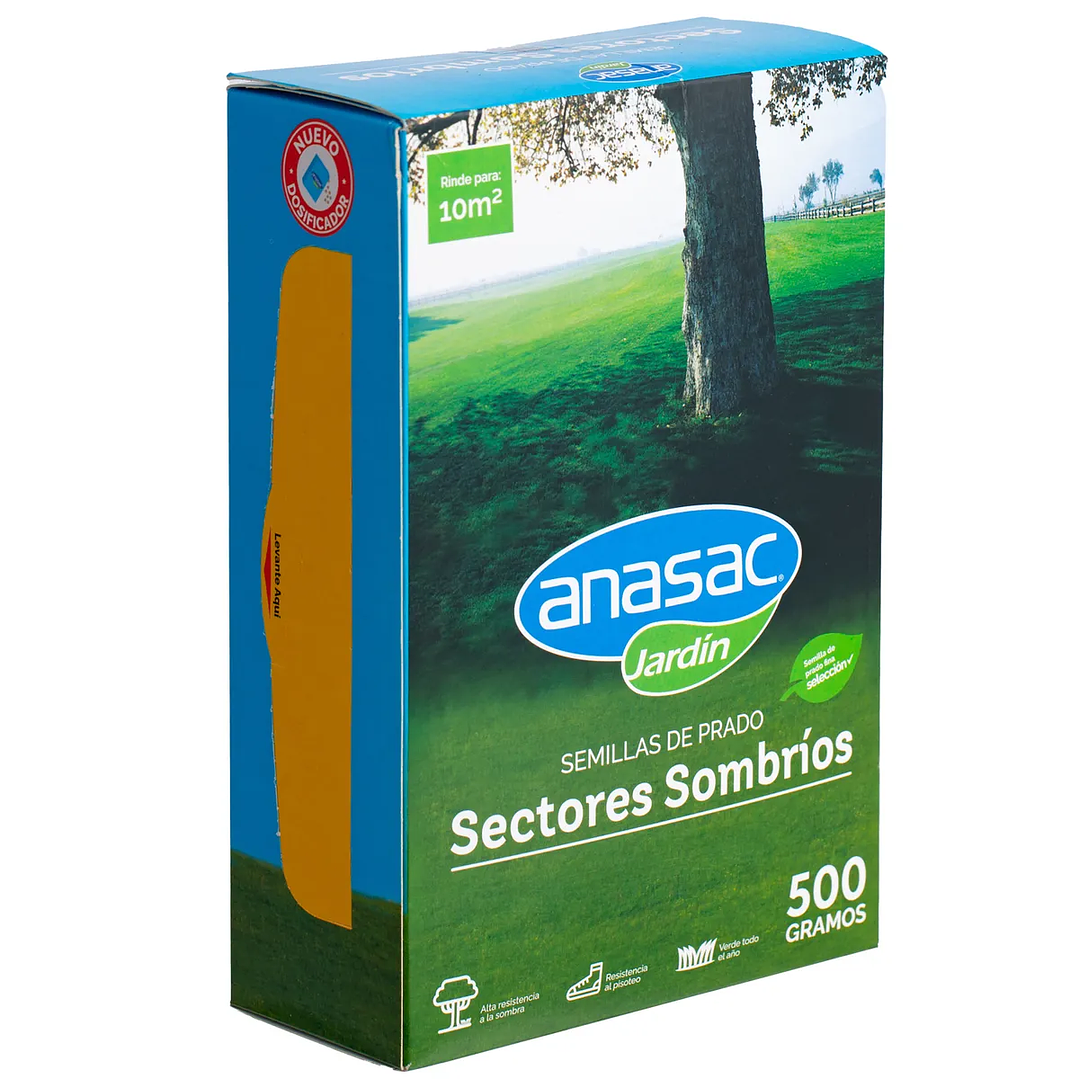 Semillas de Pasto Sombra 500 g Anasac | Césped para Baja Luz 4