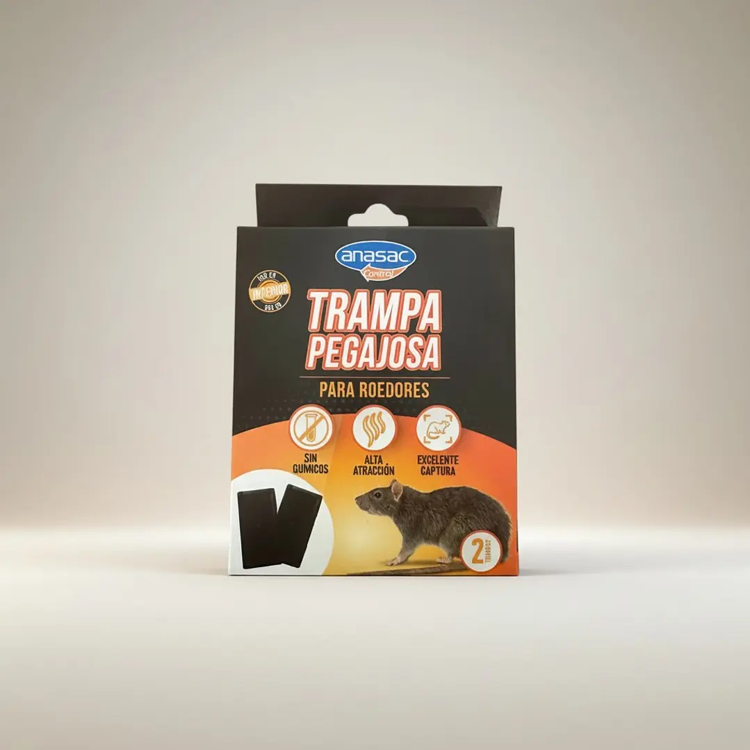 Trampa Pegajosa para Ratones 2 Unidades | Control Interior 4