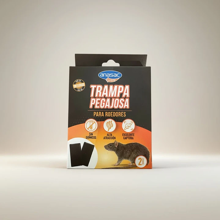 Trampa Pegajosa para Ratones 2 Unidades | Control Interior 4