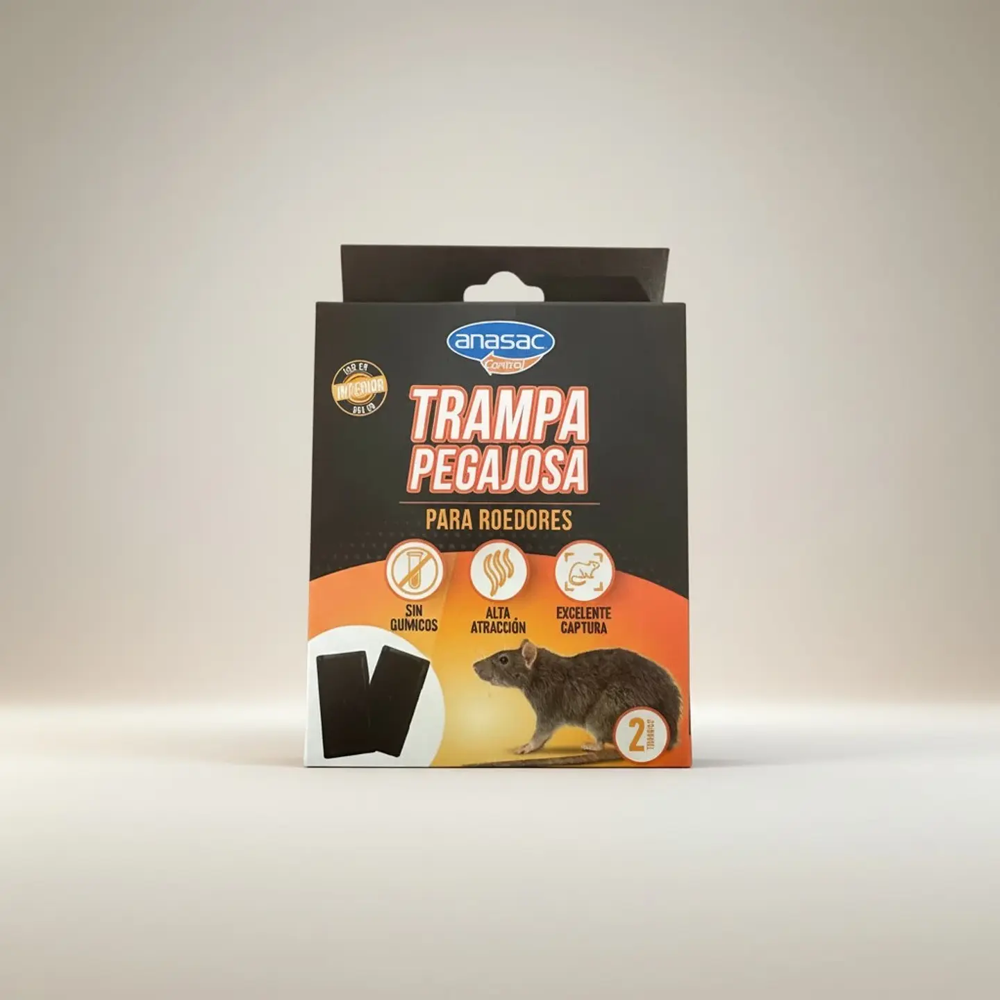 Trampa Pegajosa para Ratones 2 Unidades | Control Interior 4