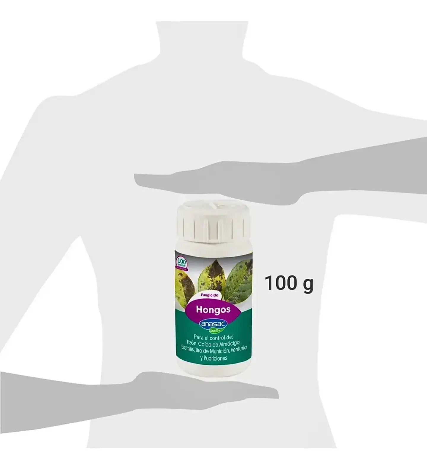 Fungicida Hongos 100 g Anasac | Control Sistémico y Preventivo 3