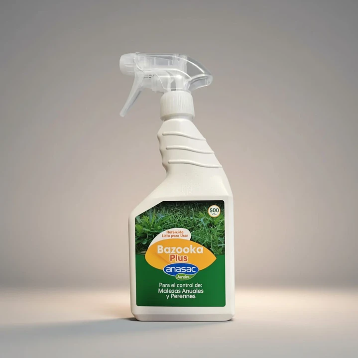 Bazooka Herbicida 500cc Anasac - Control Total De Malezas 2