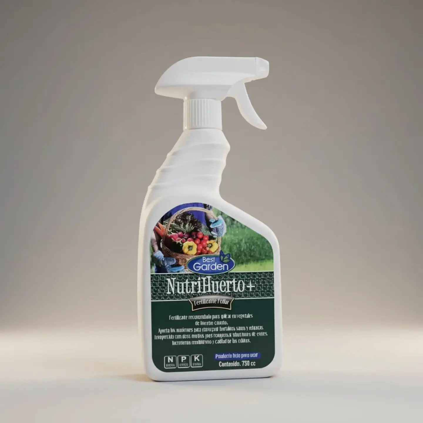 Fertilizante Foliar Nutrihuerto+ 750 cc. Best Garden 1