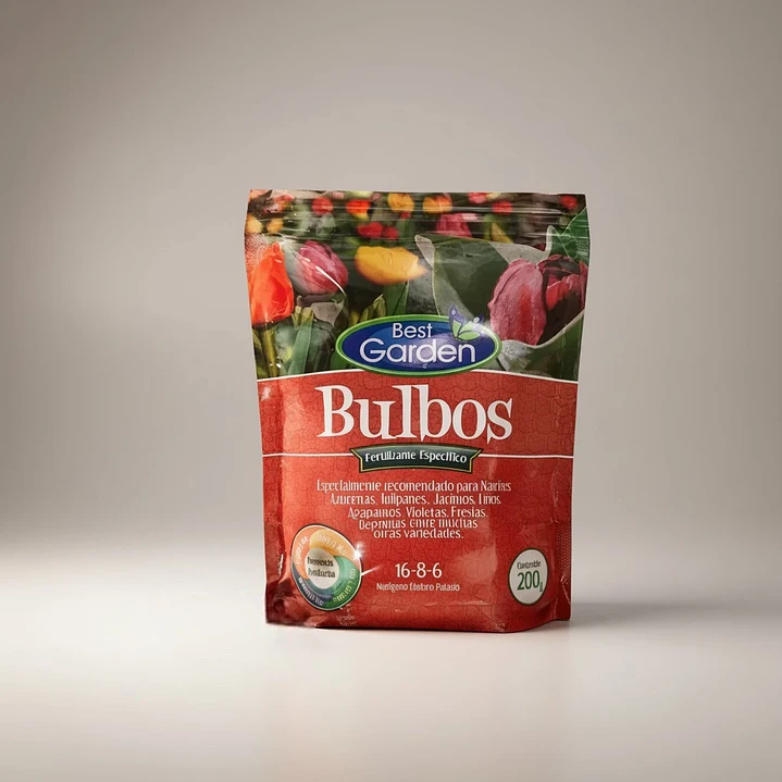 Fertilizante Bulbos 200 g | NPK 16-8-6 con Algas 3