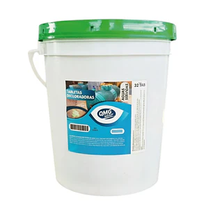 Tabletas Decloradoras 32 Unidades | QMG Water Sulfito de Sodio