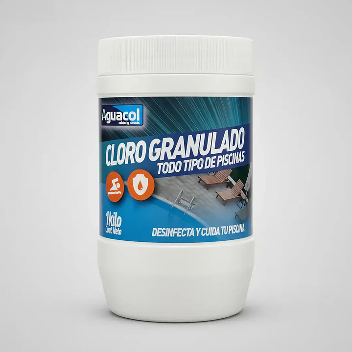 Pack 2 Cloro Granulado 1 Kg | Aguacol Acción Rápida 4