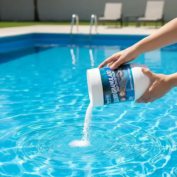 Pack 2 Cloro Granulado 1 Kg | Aguacol Acción Rápida 2