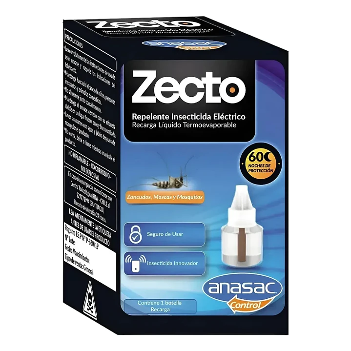 Pack 3 Recarga Zecto Líquido | Mosquitos y Moscas 3