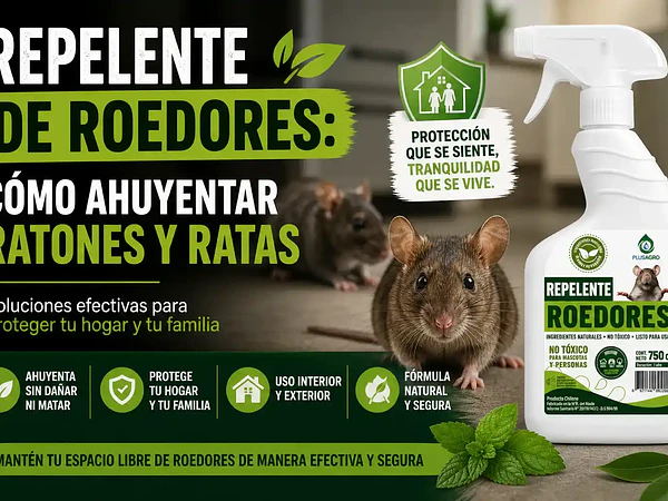 Repelente de Roedores: cómo ahuyentar ratones y ratas