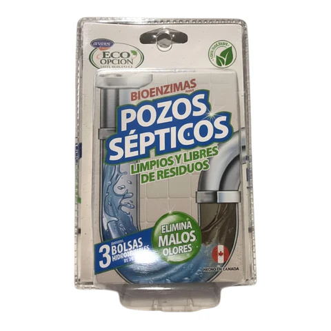 Bioenzimas Pozo Séptico 3 Bolsas | Anasac