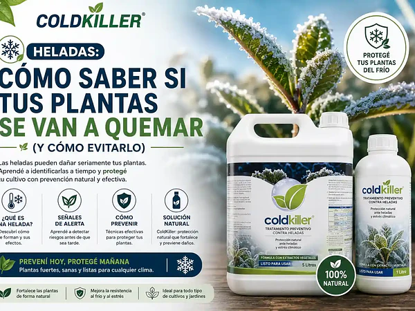Heladas: cómo saber si tus plantas se van a quemar (y cómo evitarlo)