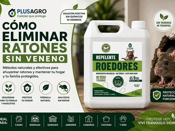 Cómo eliminar ratones sin veneno (guía efectiva en casa)