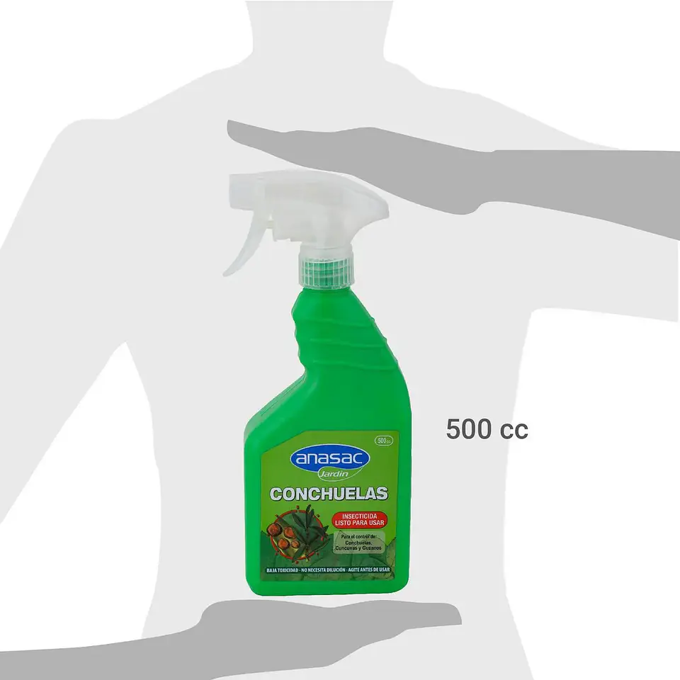 Insecticida para Conchuelas 500 ml Anasac | Listo para Usar 4