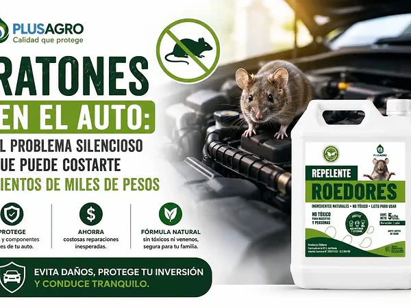 Ratones en el auto: el problema silencioso que puede costarte cientos de miles de pesos