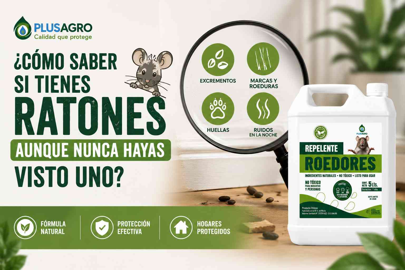 Cómo saber si tienes ratones aunque nunca hayas visto uno