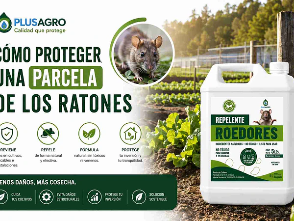 Cómo proteger una parcela de los ratones
