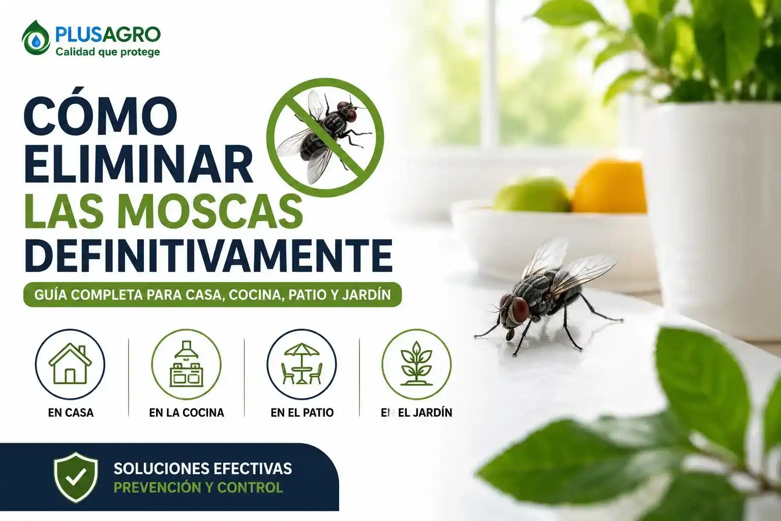 Cómo eliminar las moscas definitivamente: guía completa y soluciones efectivas