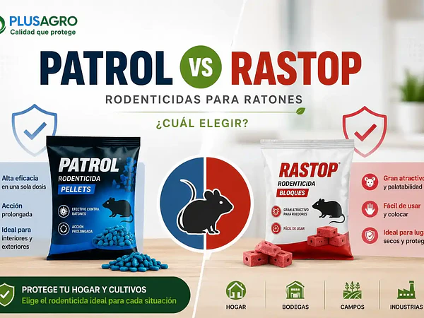 Patrol vs. Rastop: qué rodenticida elegir y por qué