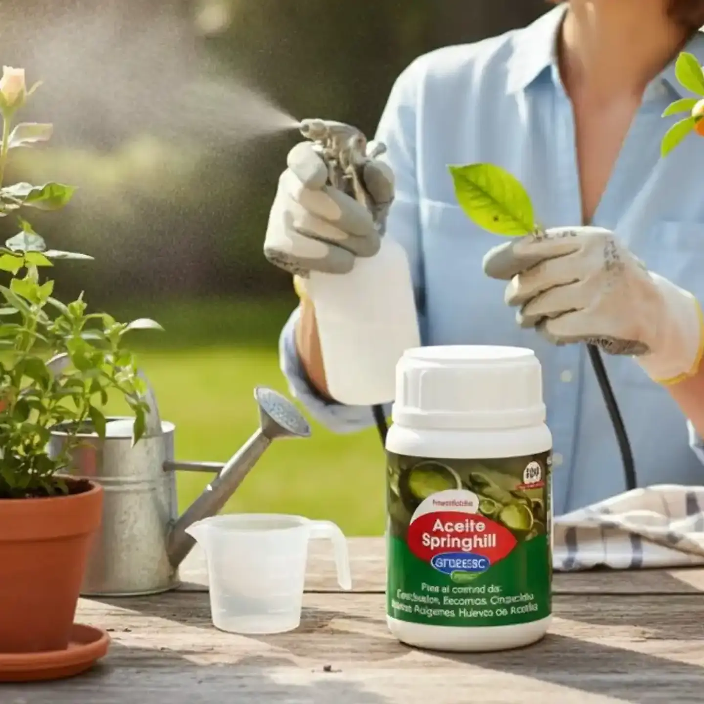Aceite Springhill Insecticida 100 cc | Control de Conchuelas y Arañitas 2