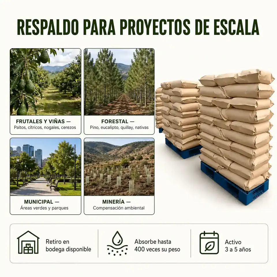Hidrogel Plusagro Venta Mayorista 500 kg  3