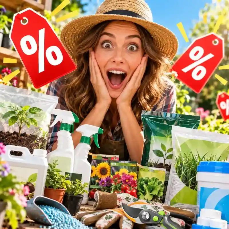 Ofertas del mes en productos de jardín y huerto
