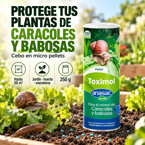Toximol 250 g Anasac | Control de Caracoles y Babosas