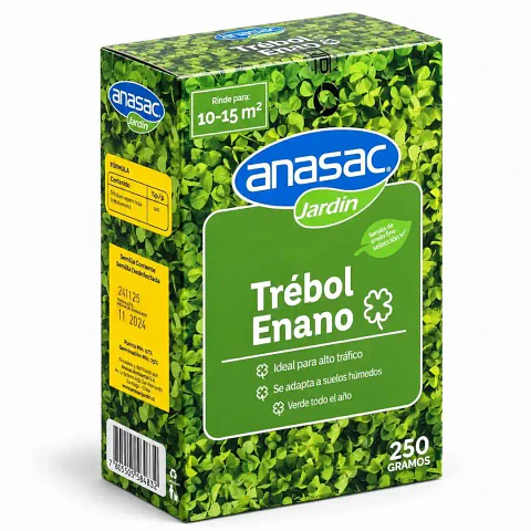 Semillas Trébol Enano 250 g Anasac | Césped Suelos Húmedos