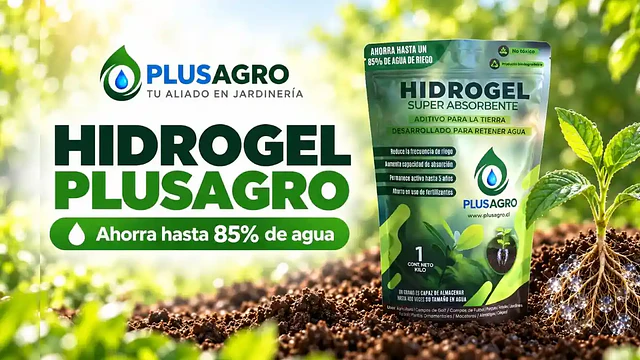 Hidrogel para plantas y cultivos