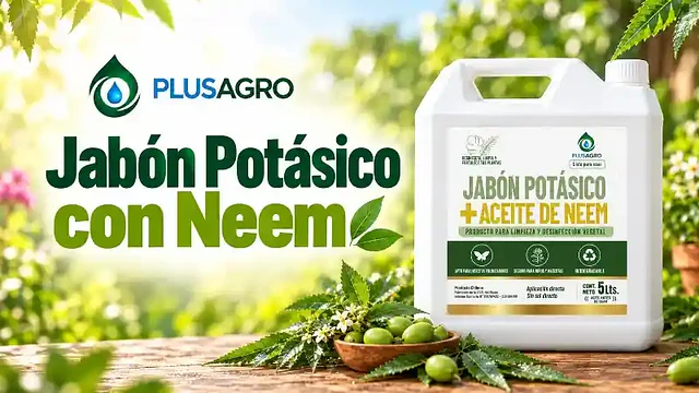 Jabón potásico con aceite de neem