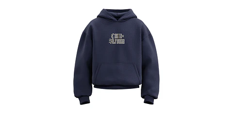 CARTA DE ALFORRIA NAVY HOODIE
