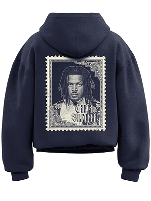 CARTA DE ALFORRIA NAVY HOODIE