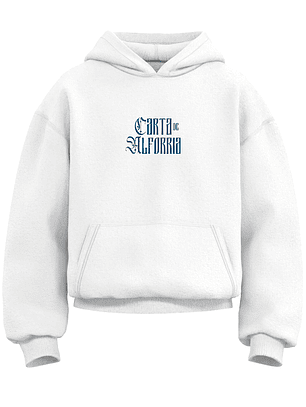 CARTA DE ALFORRIA WHITE HOODIE