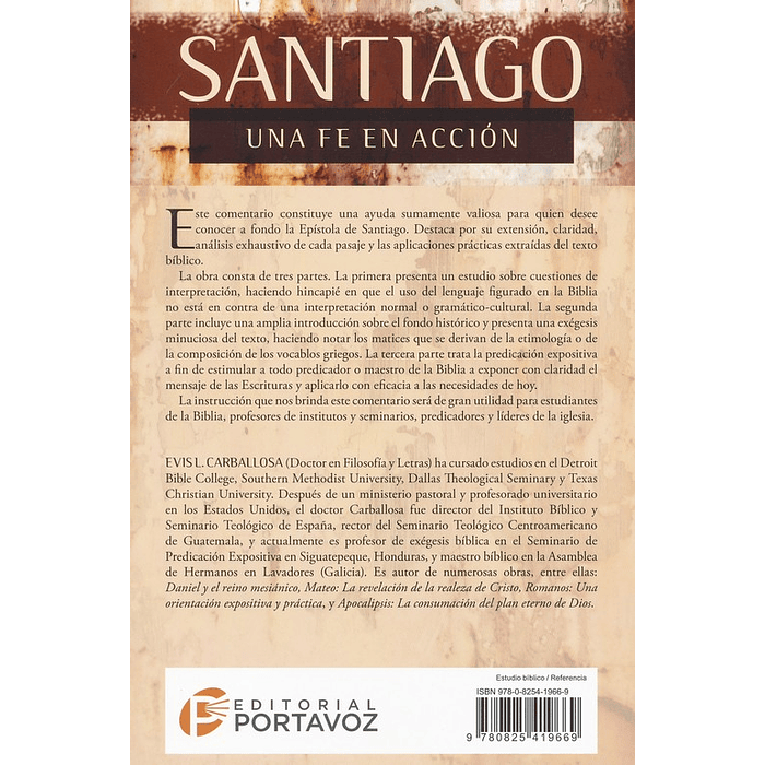 SANTIAGO: UNA FE EN ACCIÓN | Evis L. Carballosa 2