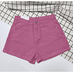 Short Jeans rosado