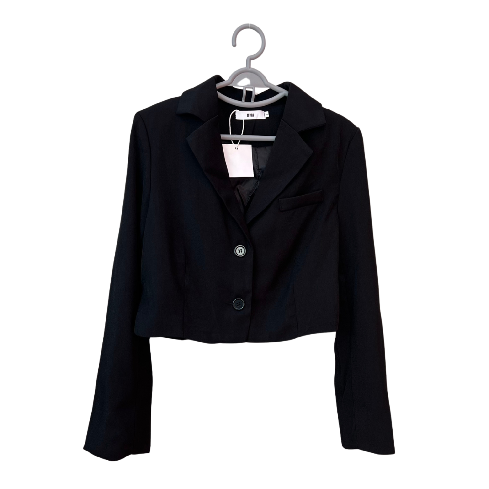 Blazer top negro