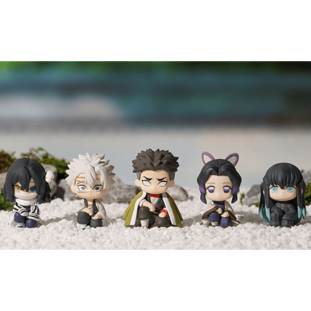 demon slayer Suwarasetai 4 Hashira Meeting set 5 figuras