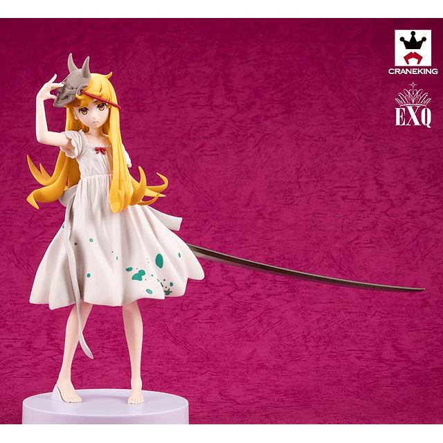 Figura Oshino Shinobu EXQ Nisioisin Daijiten